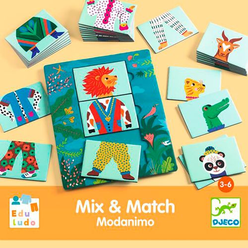 Djeco - Eduludo - Mix & Match Modanimo