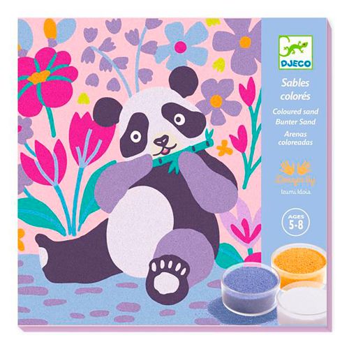 Djeco - Sables colorés - Pattes de velours