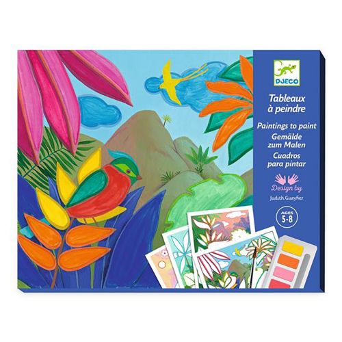 Djeco - Tableaux à peindre - Outre-mer