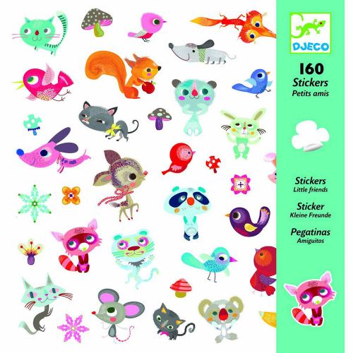Djeco - Autocollants - Petits amis