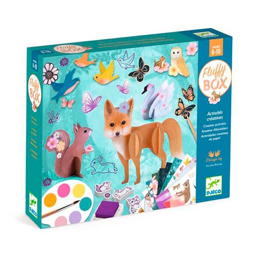 Djeco - Coffret multi activités Fluffy Box