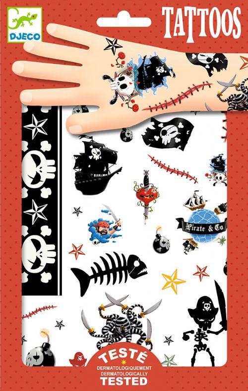 Djeco - Tatouages - Pirates