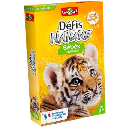 Jeu Défis Nature - Bébés animaux Version française