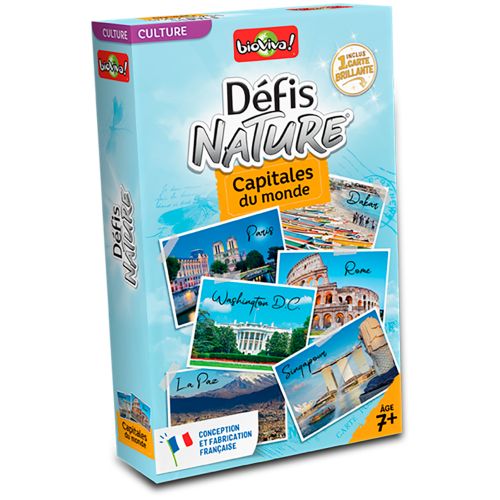 Jeu Défis Nature - Capitales du monde Version française