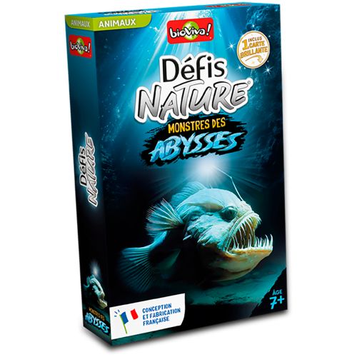 Jeu Défis Nature - Monstres des abysses Version française