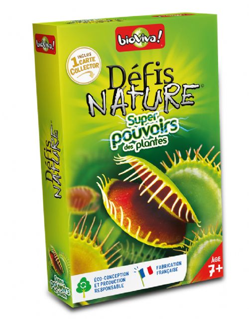 Jeu Défis Nature - Super pouvoirs des plantes Version française