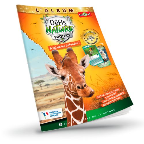 Jeu Défis Nature Protect - Album de rangement girafe Version française