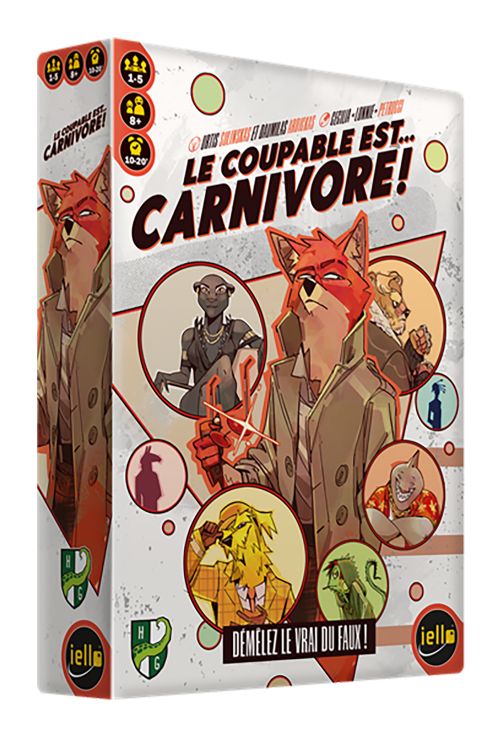 Jeu Le coupable est... Carnivore - Version française