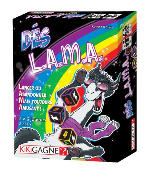 Jeu Dés L.A.M.A. Version française