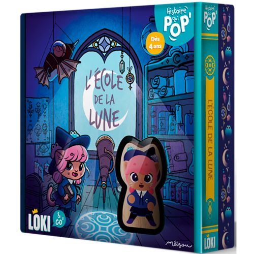 Jeu Histoire Qui Pop : L'école de la lune Version française
