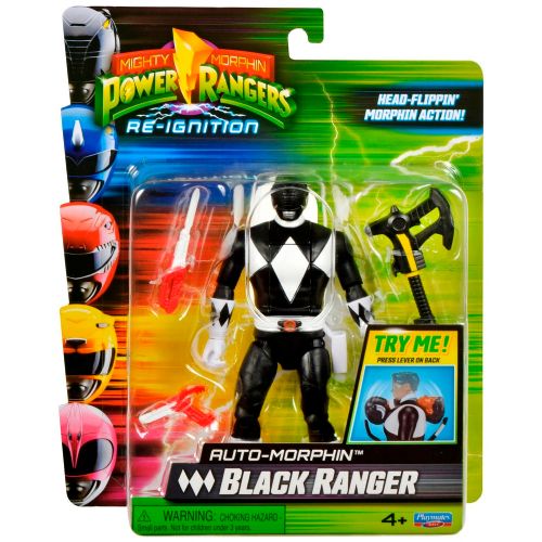 Power Rangers - Black Ranger Figure