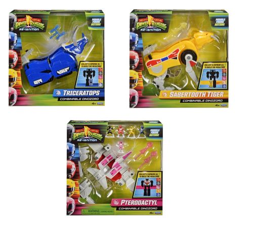 Power Rangers - Combinable Dinozord Simple Assorted