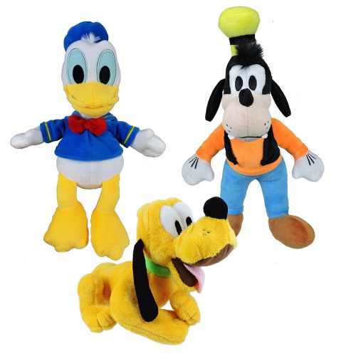 Peluche Disney - Les amis de Mickey 25 cm, assortiment