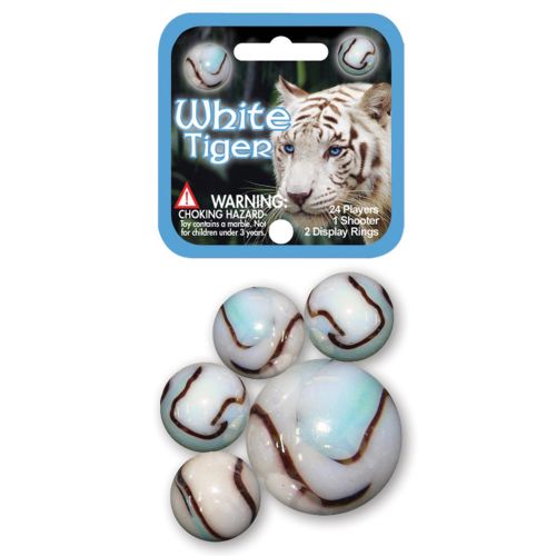 Billes 24+1 Tigre blanc