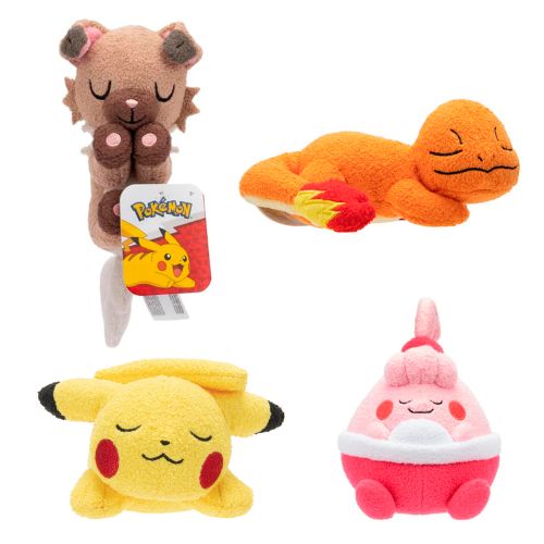Peluche - Pokémon endormis 12cm, assortiment