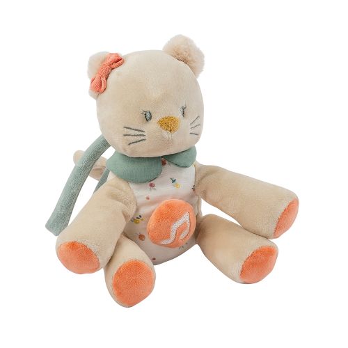Nattou - Peluche musicale Lana le chat 23 cm