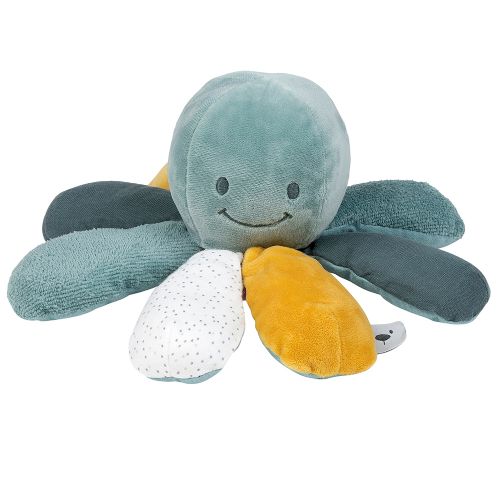 Nattou - Doudou d'activités pieuvre - vert