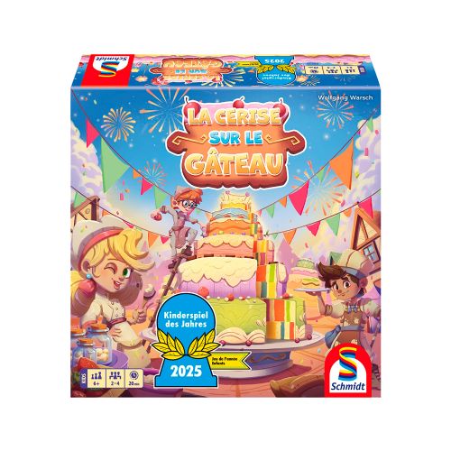 Jeu La cerise sur le gâteau Version française