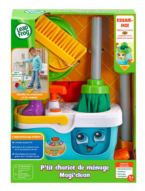 Leapfrog - P'tit chariot de ménage Magi'clean