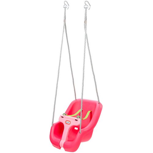 Little Tikes - Balançoire 2-en-1 Rose Magenta