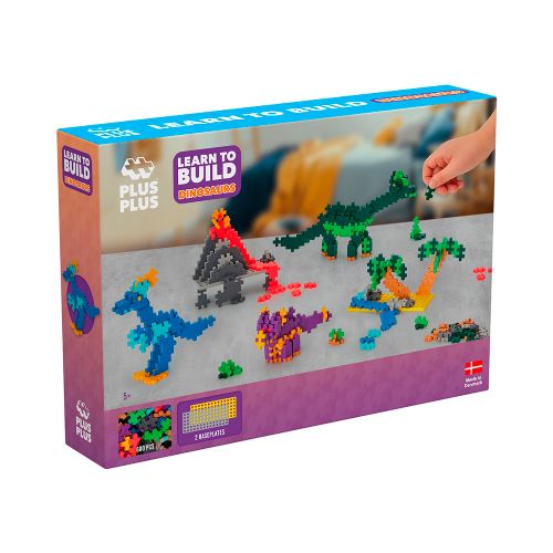 Plus Plus - Apprendre à bâtir - Ensemble dinosaures 600 pièces
