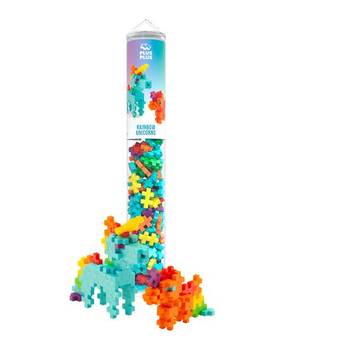Plus Plus - Tube 100 Pieces - Licorne Paillettées