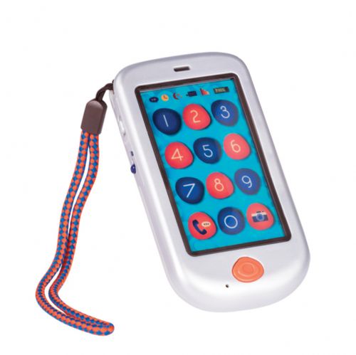 B.Lively - Téléphone tactile "Hi!! Phone", Argent Version anglaise
