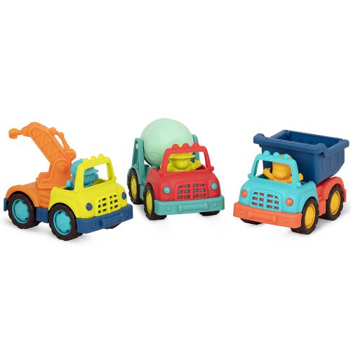 B.Toys - Happy Cruisers 3 little truck set