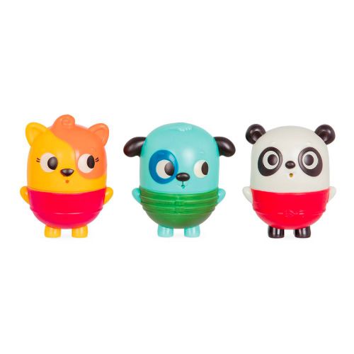 B. - Squish & Splash Animaux de bain aspergeurs - Chien, chat, panda