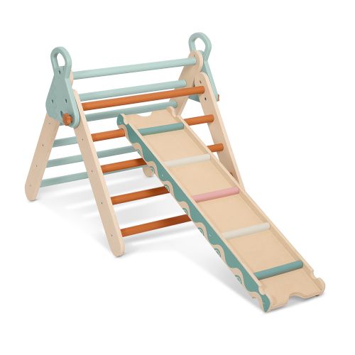 B. Summer - WonderClimber™ Module d'escalade triangulaire en bois