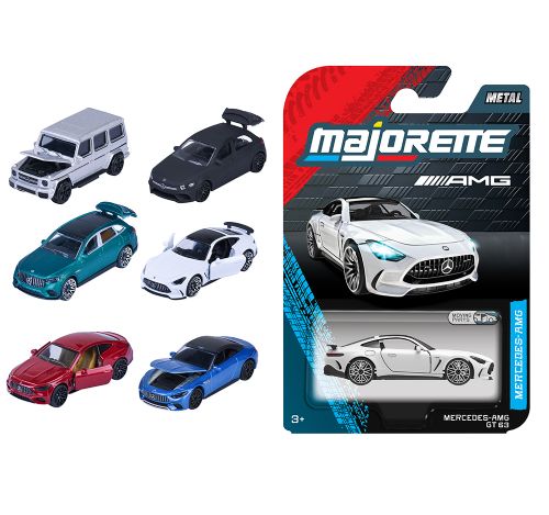 Majorette - Voiture Mercedes 1:64-AMG de collection , Assortiment