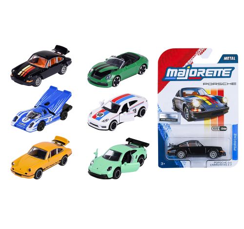 Majorette - Voitures premium Porsche, Assortiment