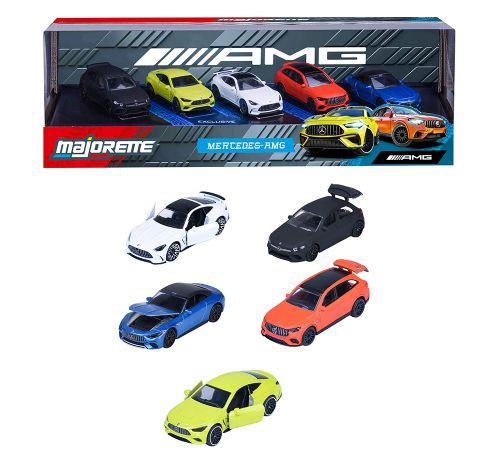 Majorette - Coffret cadeau 5 pièces Mercedes-AMG