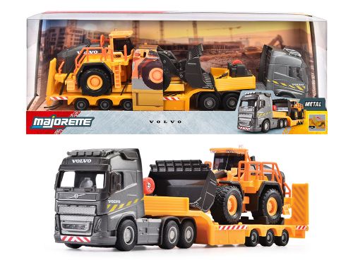 Majorette - Camion Volvo FH16 + chargeuse sur roues