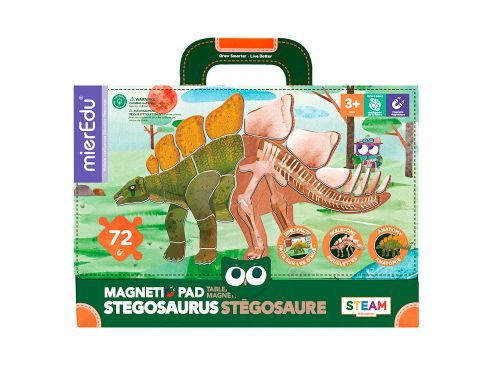 MierEdu - Tableau magnétique - Stégosaure