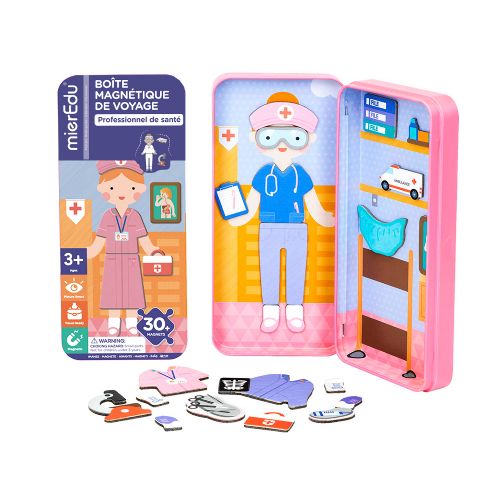 MierEdu - Boîte magnétique de voyage - Professionnel de la santé
