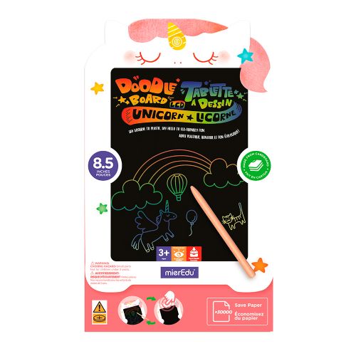 MierEdu - Tablette de dessin LCD - Licorne 8.5"