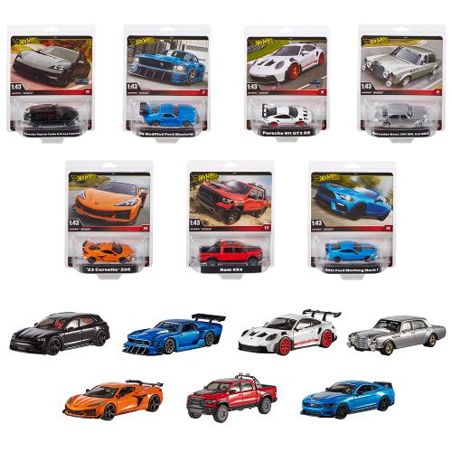 Hot Wheels Premium - 1:43 Véhicule, assortiment