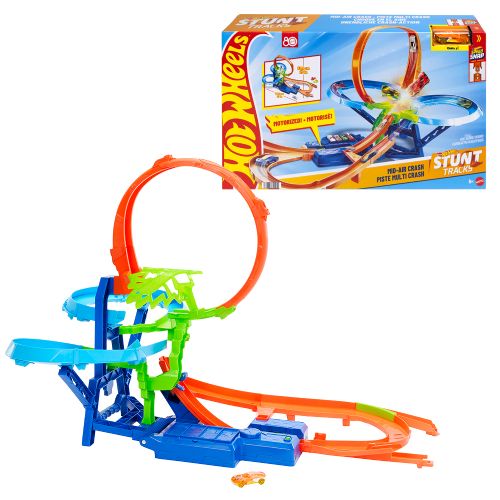 Hot Wheels Stunt Tracks - Mid-Air Crash