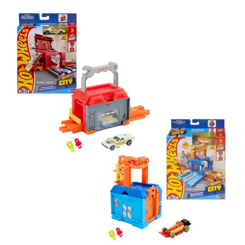 Hot Wheels City - Grab & Go Playset assorted