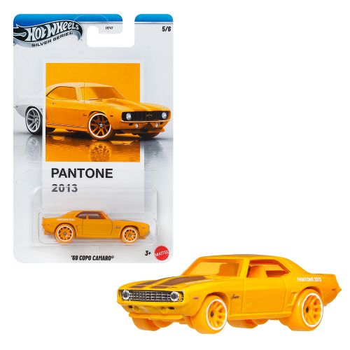 Hot Wheels Silver Series - Véhicule Pantone, assortiment