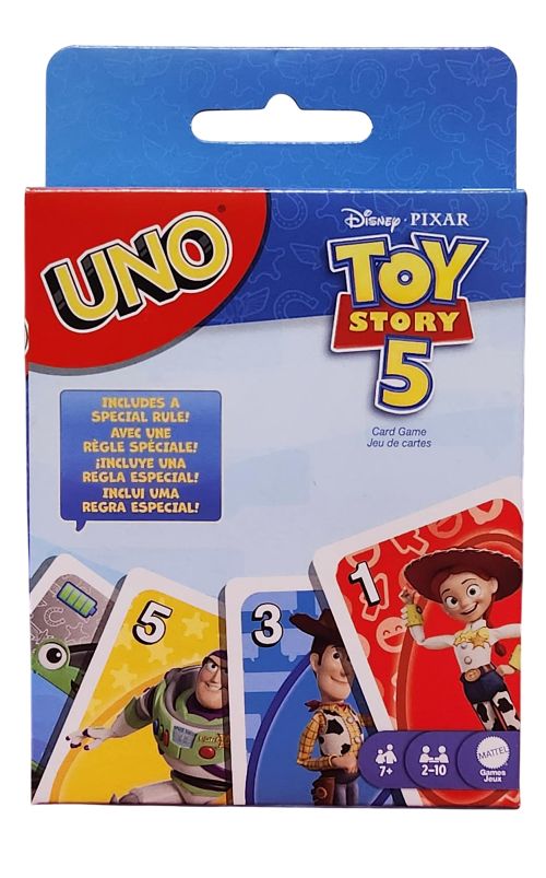 UNO Toy Story 5 Card Game