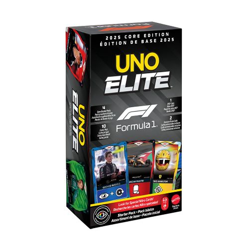 Jeu de cartes UNO Elite Formule 1