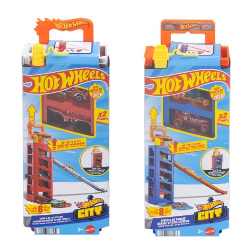 Hot Wheels City - Speed & Go Garage assorted