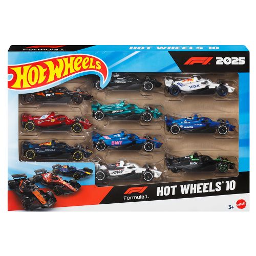 Hot Wheels - Formula 1 RaC 10 Vehicles Pack