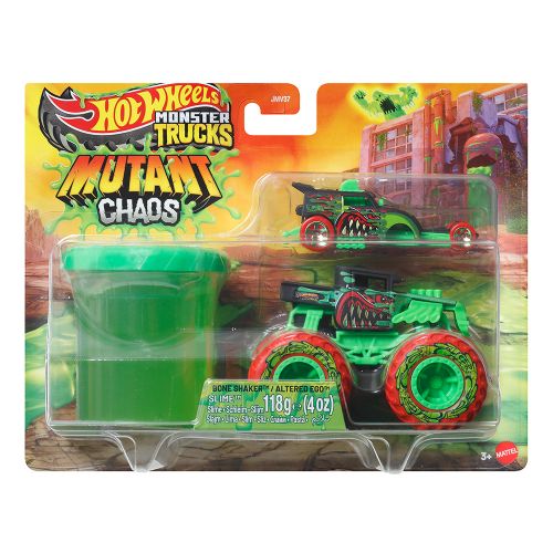 Hot Wheels Monster Trucks - Mutant Chaos Vehicle with slime Assorted