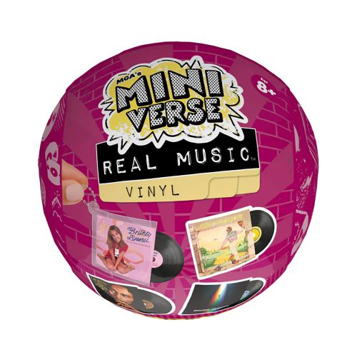 Miniverse - Real Music™ Mini Vinyles série 1, assortiment
