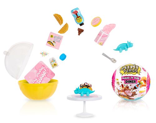 Miniverse - Make It Mini Food - Diner Series 4 assorted