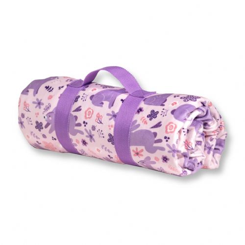Poupilou - Large Soothing Blanket - Bunny