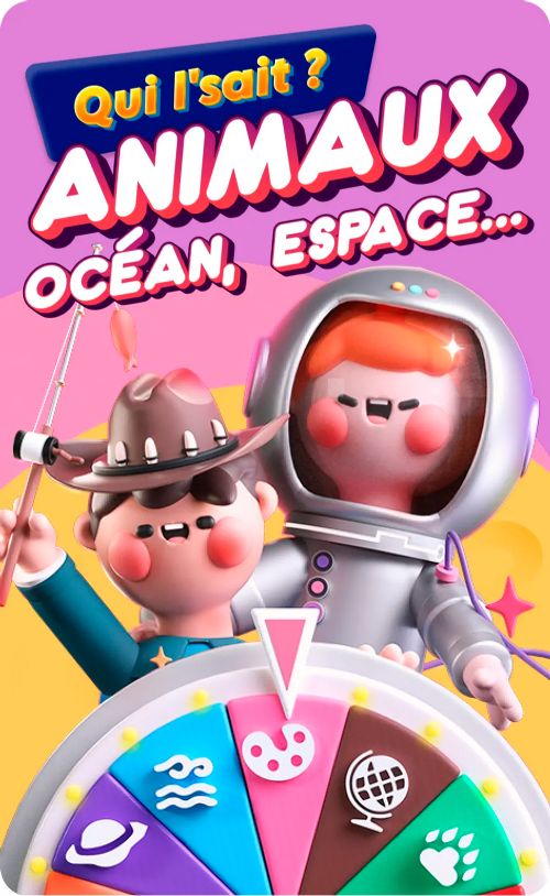 Tokidos - Qui l'sait? Animaux, océan, espace - Version française